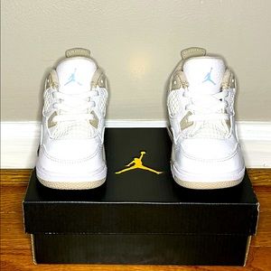 Jordan 4 Retro “Sand” (Toddler 7c)